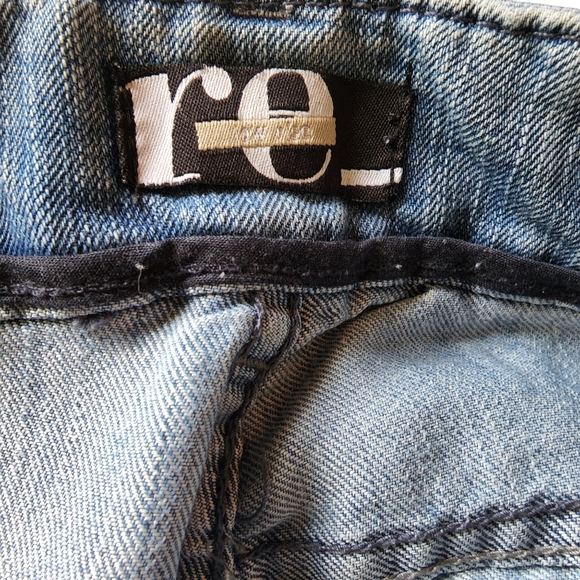 Denim cuffed jean shorts - Picture 4 of 8